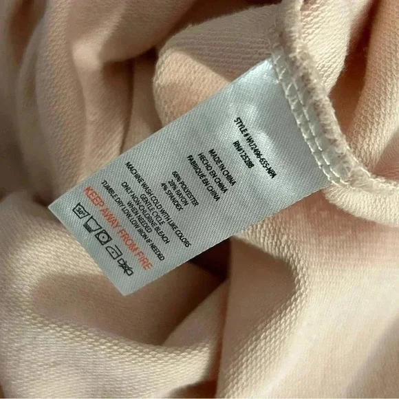 🌟Rae Dunn Women's "BEST MOM  EVER" Studio Raglan Pullover Sweatshirt S - Picture 6 of 11